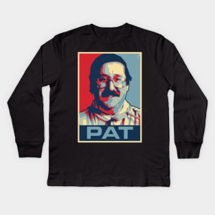 Pat - Pat Butcher - BBC Ghosts Kids Long Sleeve T-Shirt